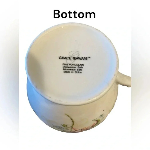 Grace Teaware Multicolor Floral Creamer - Picture 6 of 10